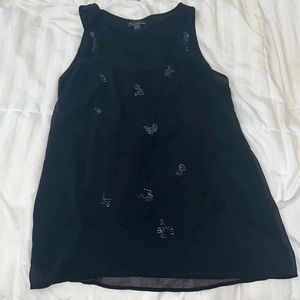 Sheer sequence blouse